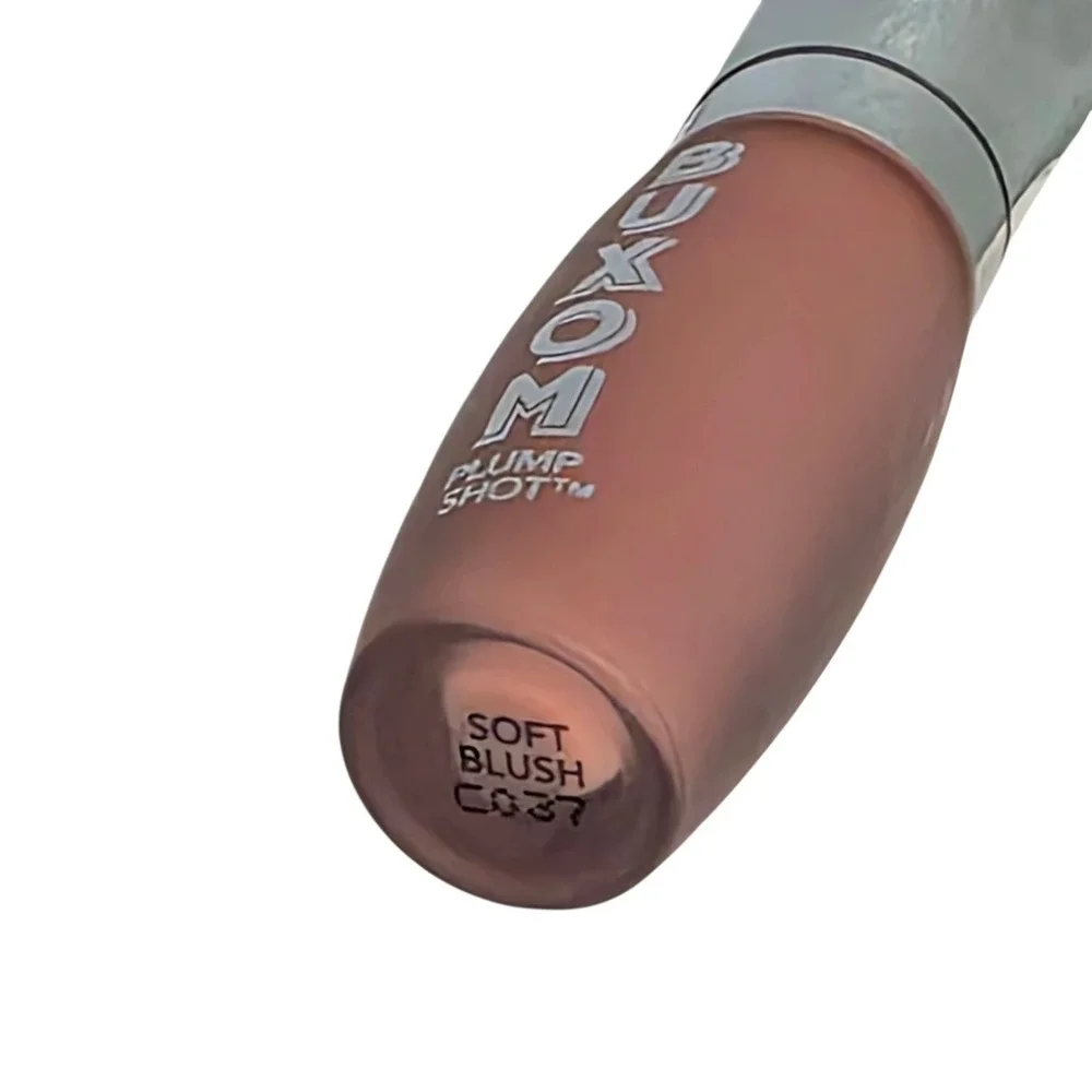 Buxom‎ Plump Shot Collagen Infused Lip Serum Soft Blush 0.07 fl oz Travel Size